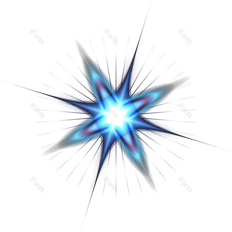 光效图片,科技元素,科技感PNG,蓝色光免抠素材